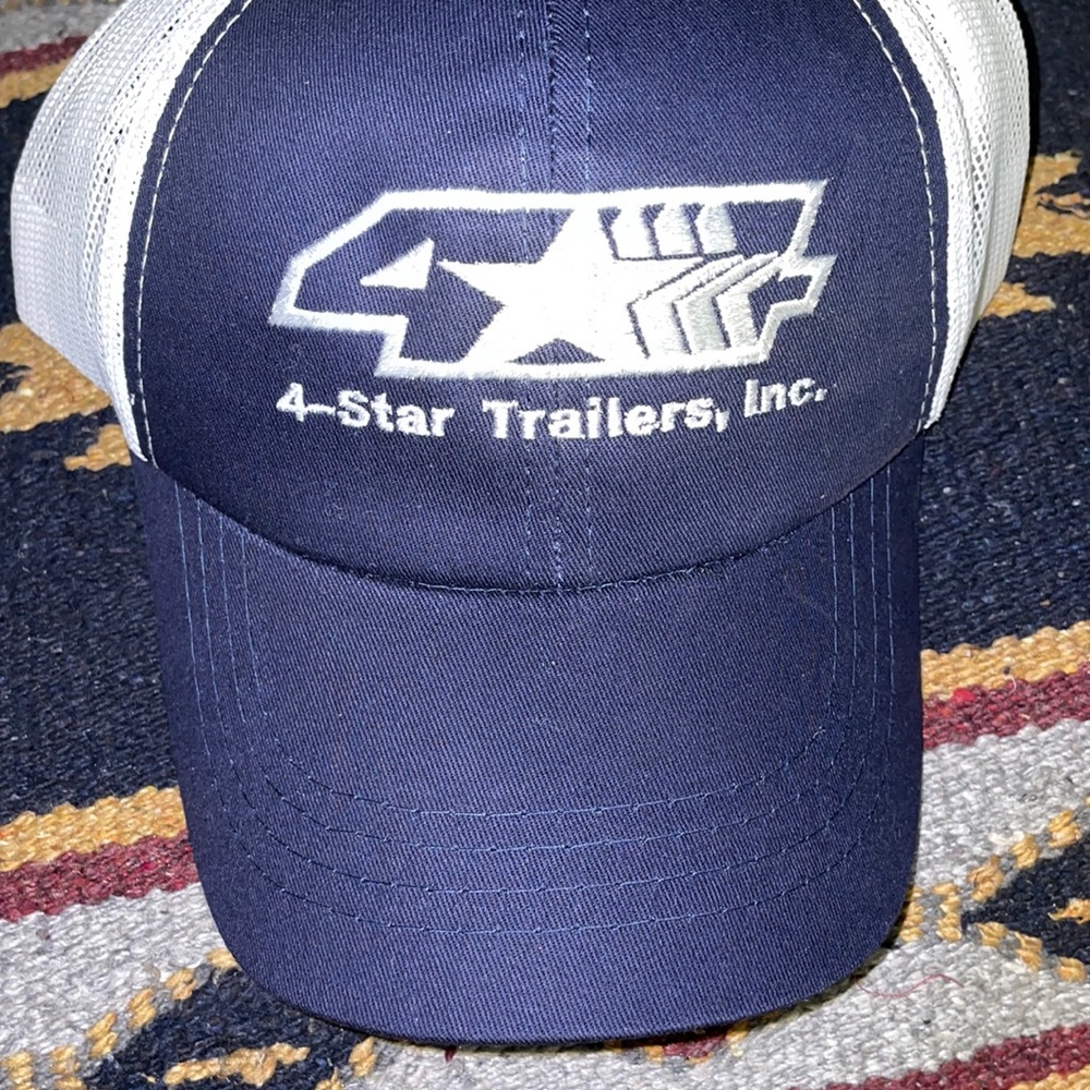Bundle of Two Mega Cap Contrast Stitch Trucker Hat - Picture 2 of 3